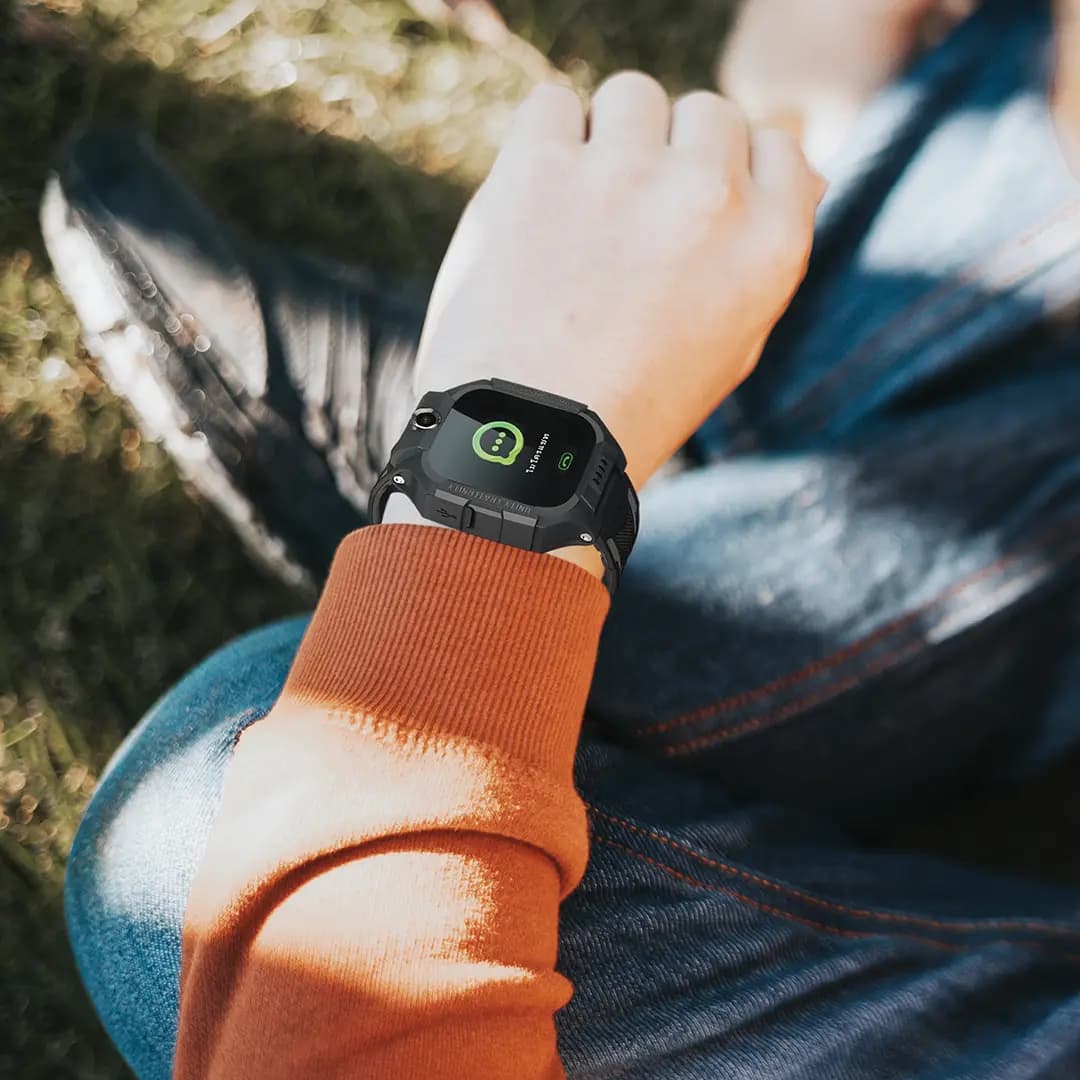 Green Lion Kids Smart Watch Series 5 - Black