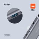 Porodo 4in1 HDMI 4K USB-C Hub 5
