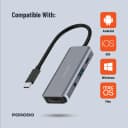 Porodo 4in1 HDMI 4K USB-C Hub 7