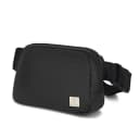 Black Leather Waist Bag 1