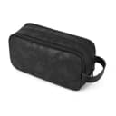 Black Double-Zip Travel Toiletry Bag 1