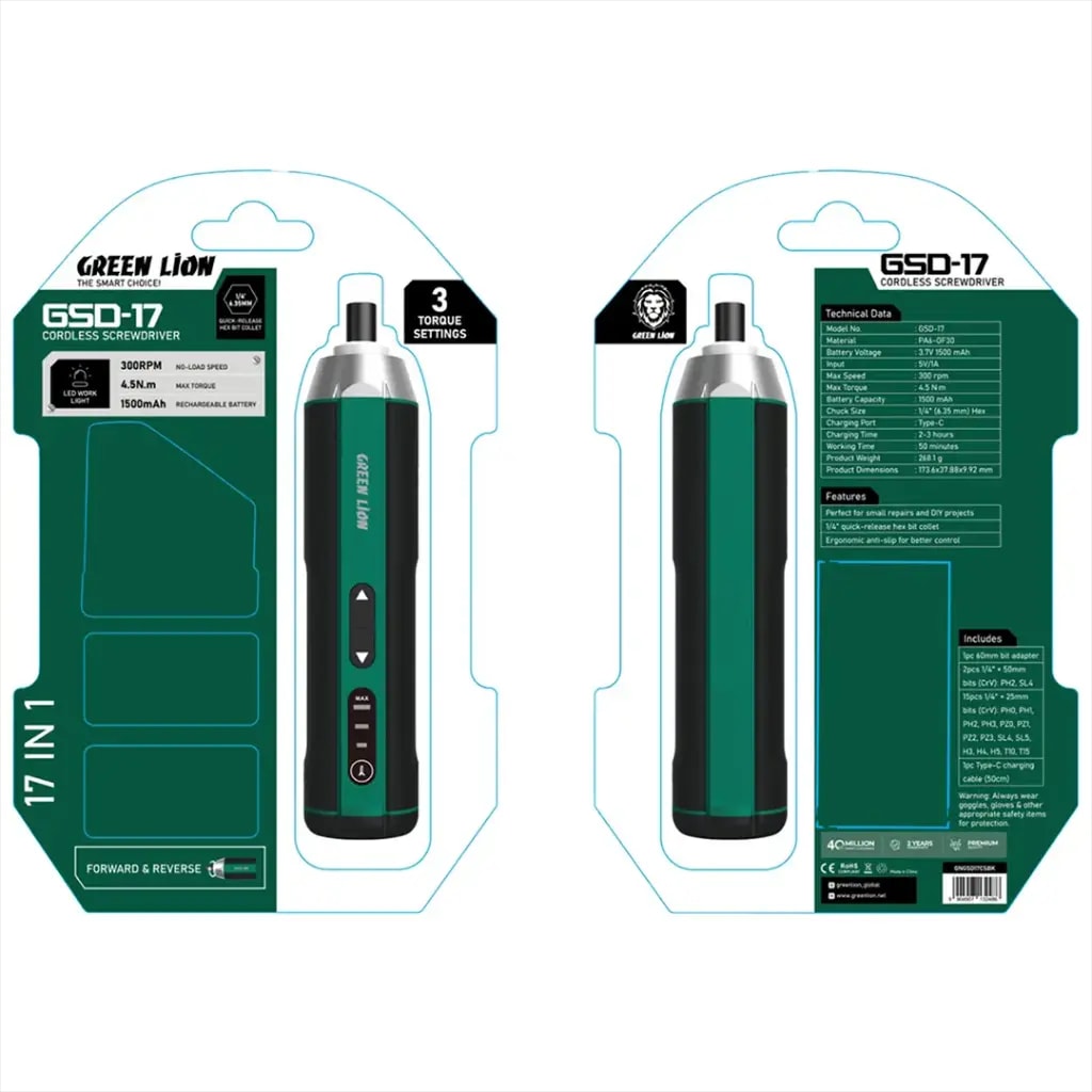 Green Lion Electric Screwdriver 2