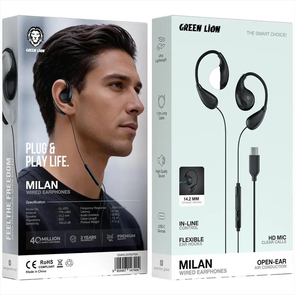 USB-C Wired Earphones with In-line Controls 2