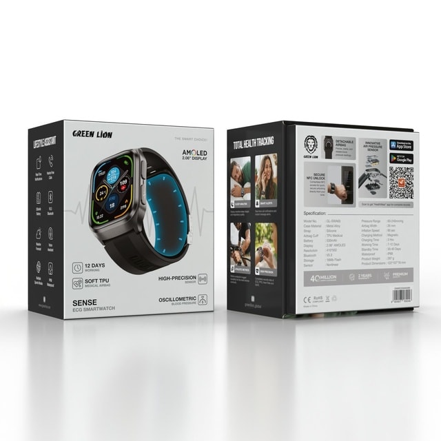 Smart Fitness Watch with Health Monitoring 2
