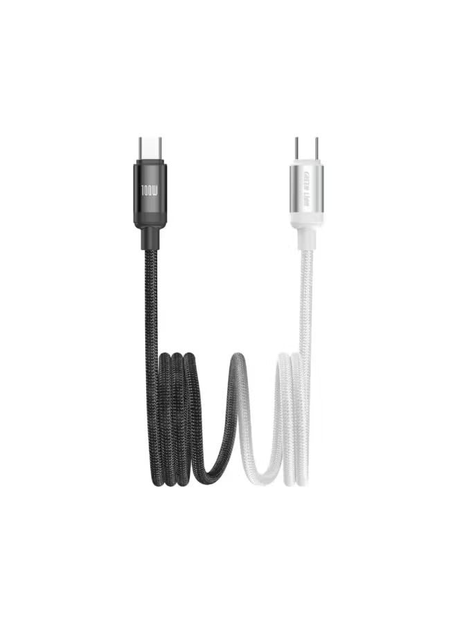 100W USB-C to USB-C Fast Charging Cable 2