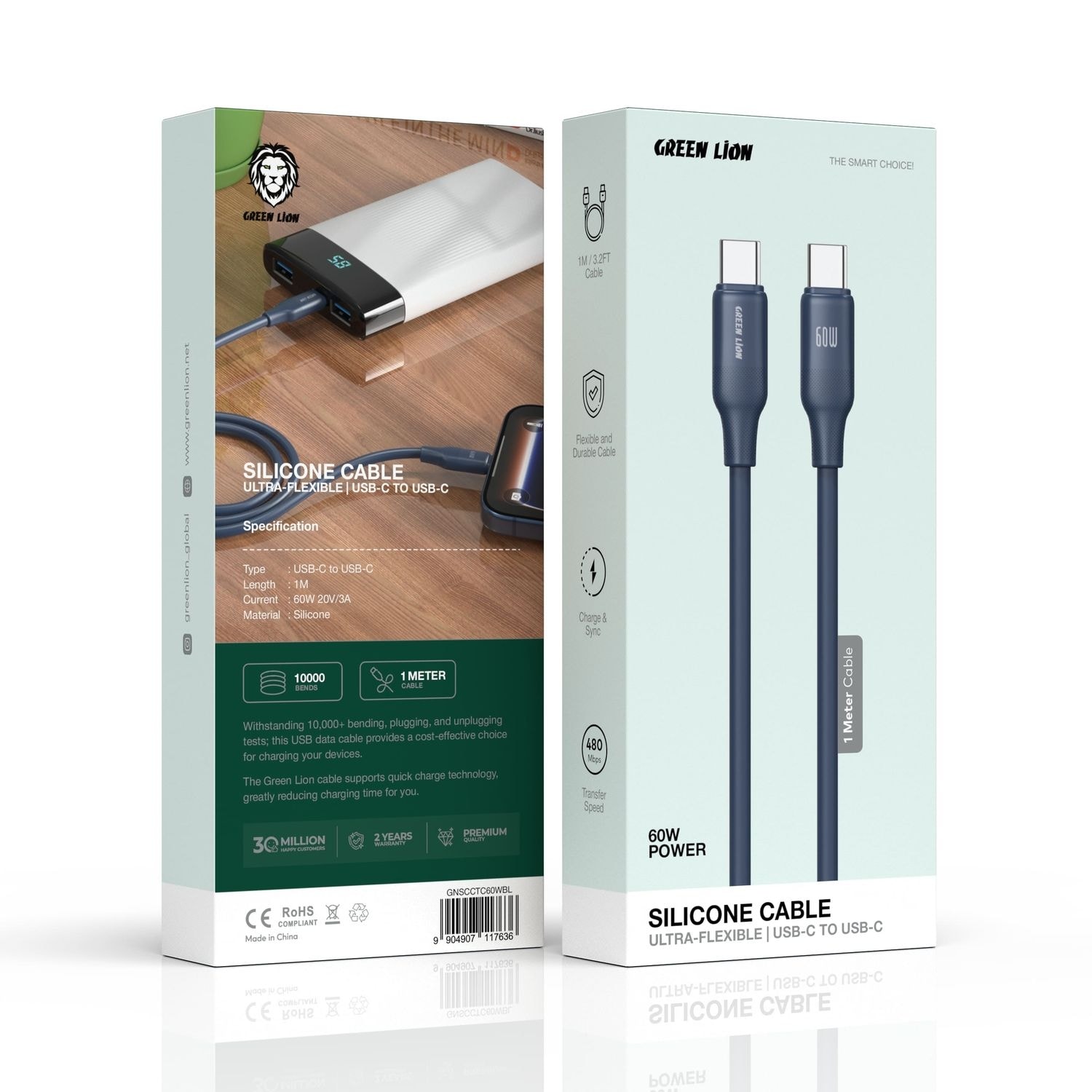 Green Lion 60W USB-C to USB-C Charging Cable 7