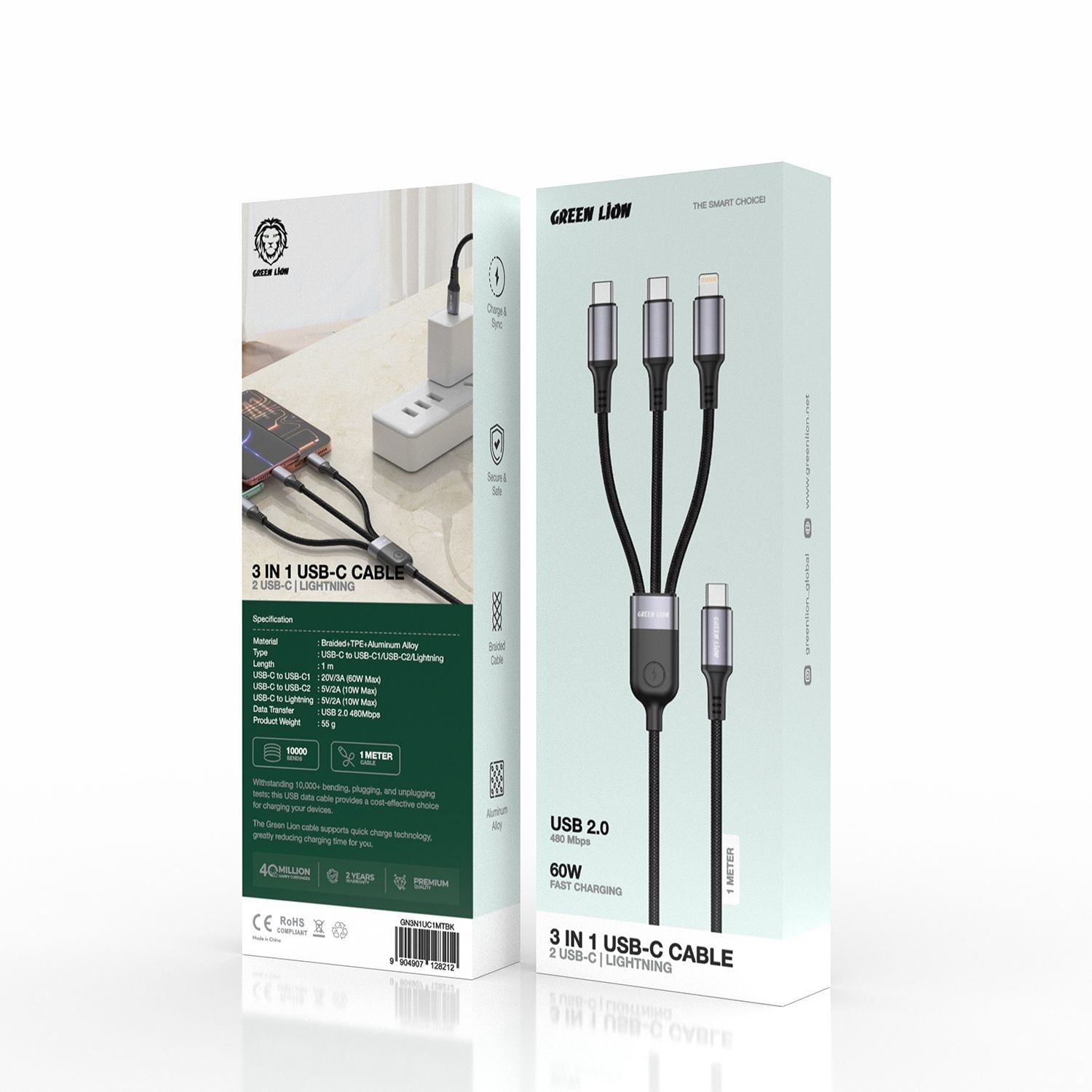 3-in-1 Multi Charging Cable 2