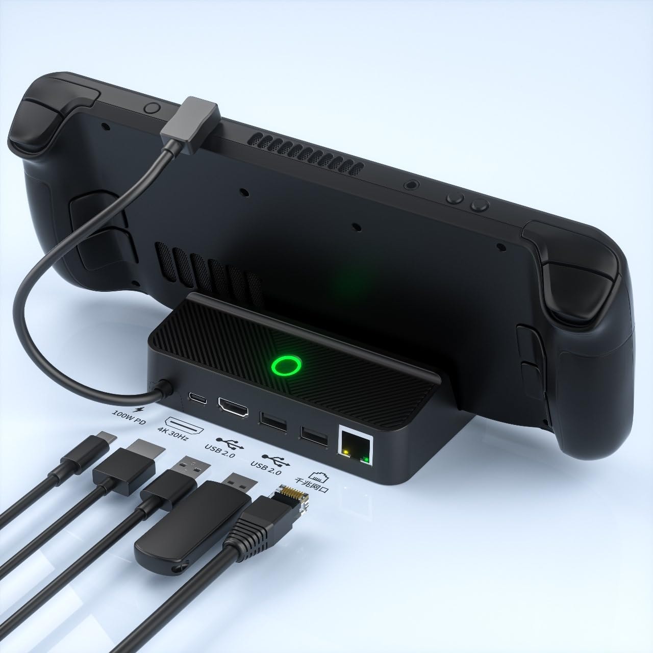 Multi-Port USB Docking Station with Ethernet 2