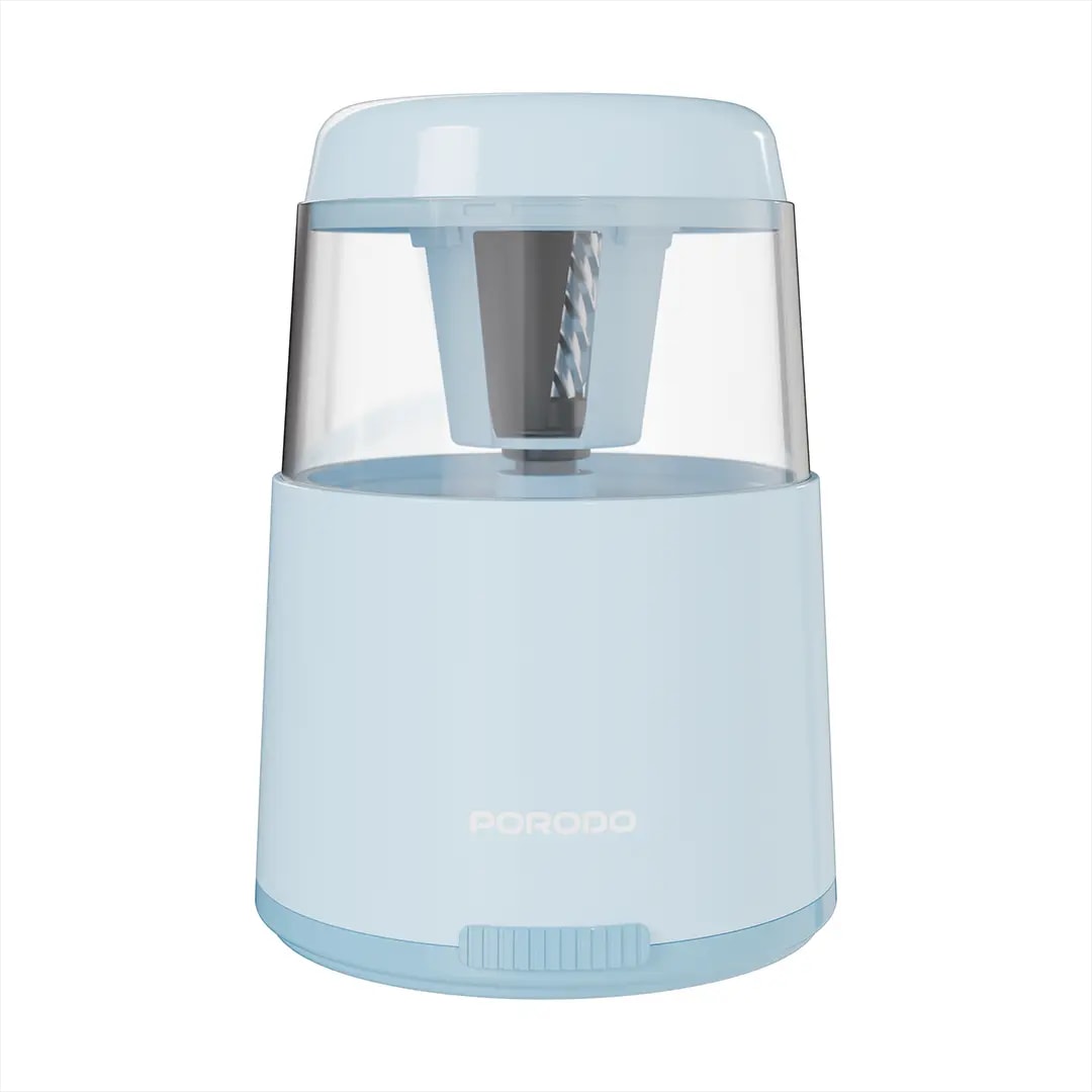 Porodo Kids Electric Sharpener & Vacuum Stationary Set 2