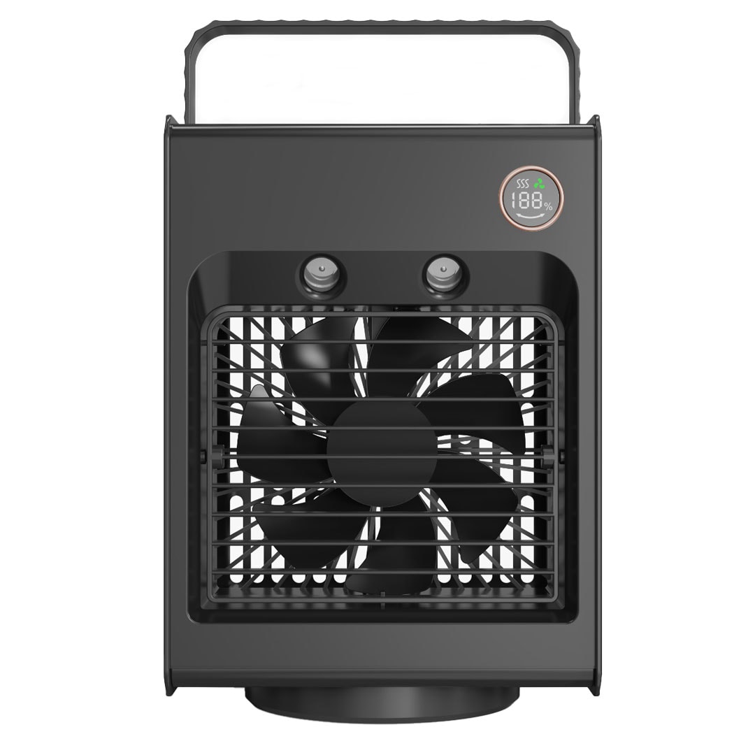 Porodo Lifestyle Air & Mist Portable Cooling Fan 2