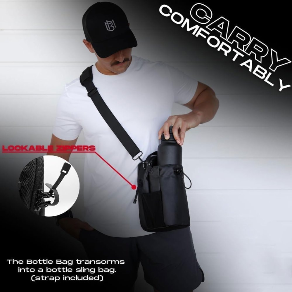 Original RUN Magnetic Water Bottle Sling Bag 2