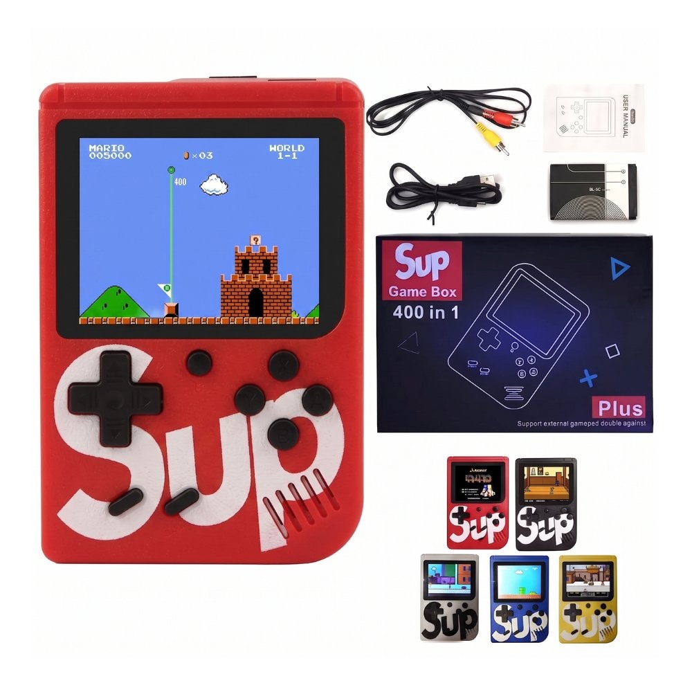Sup Game Box Mini Handheld Console with 400 Games 6
