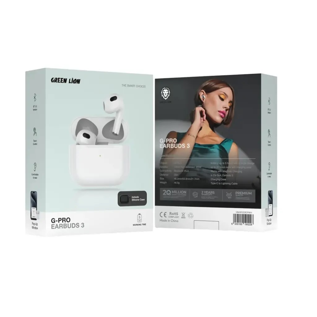 Green Lion G-PRO Earbuds 3 2