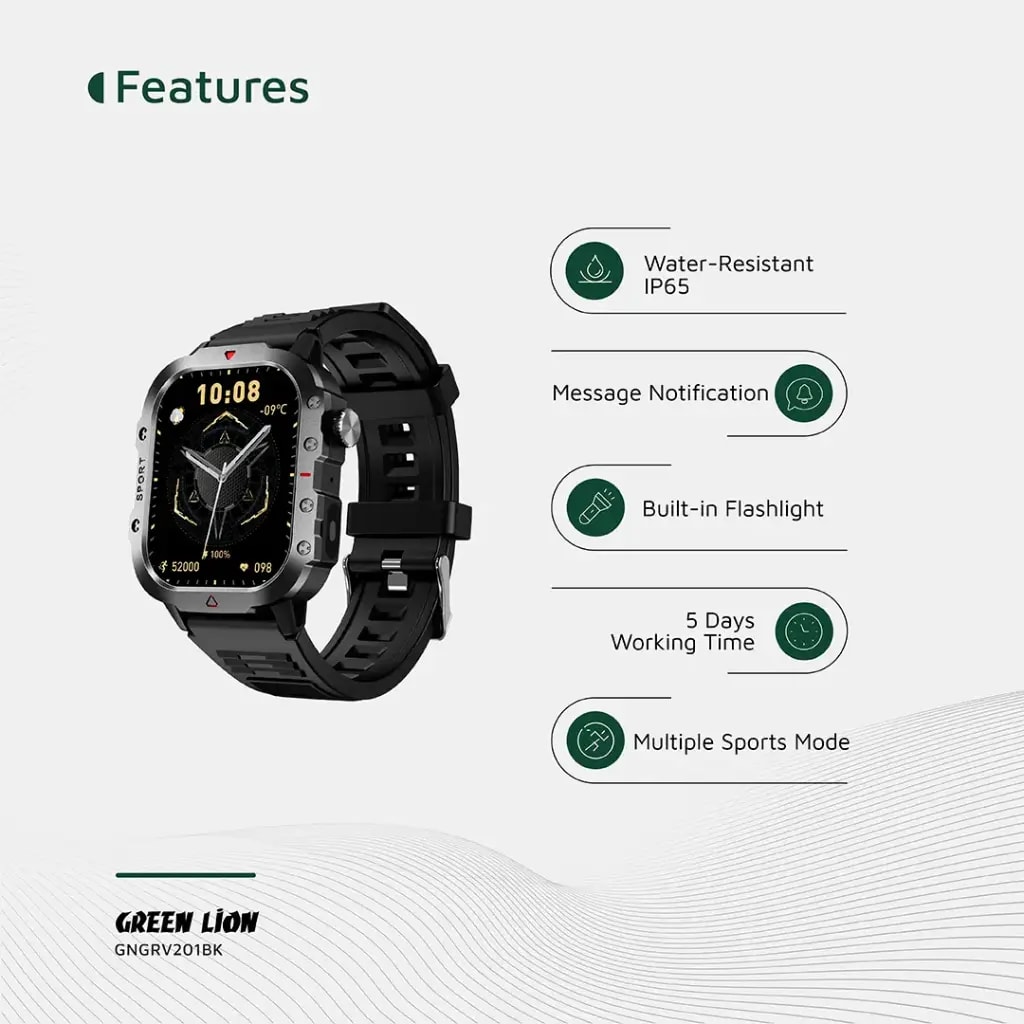 Green Lion Gravix Smart Watch 7