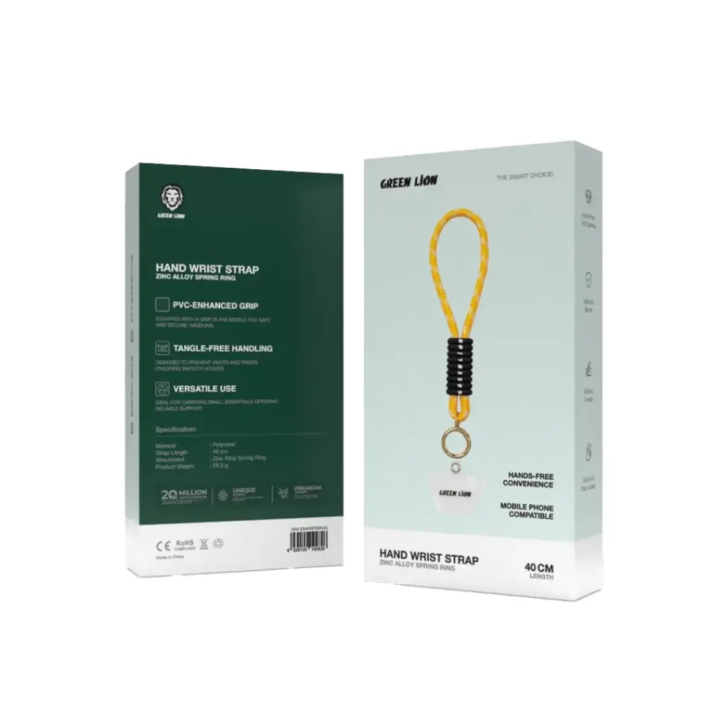 Green Lion Hand Wrist Strap 2