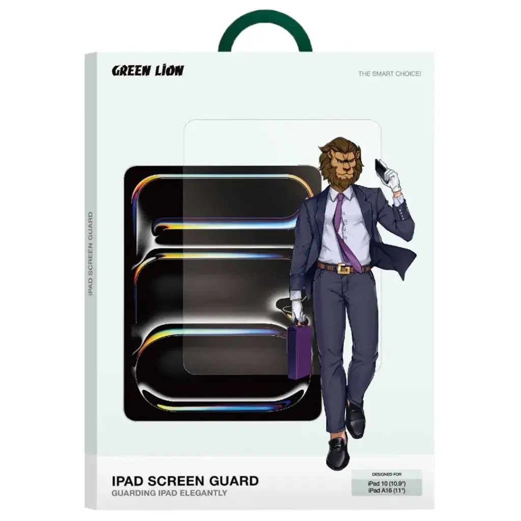 Green Lion iPad Screen Guard 2