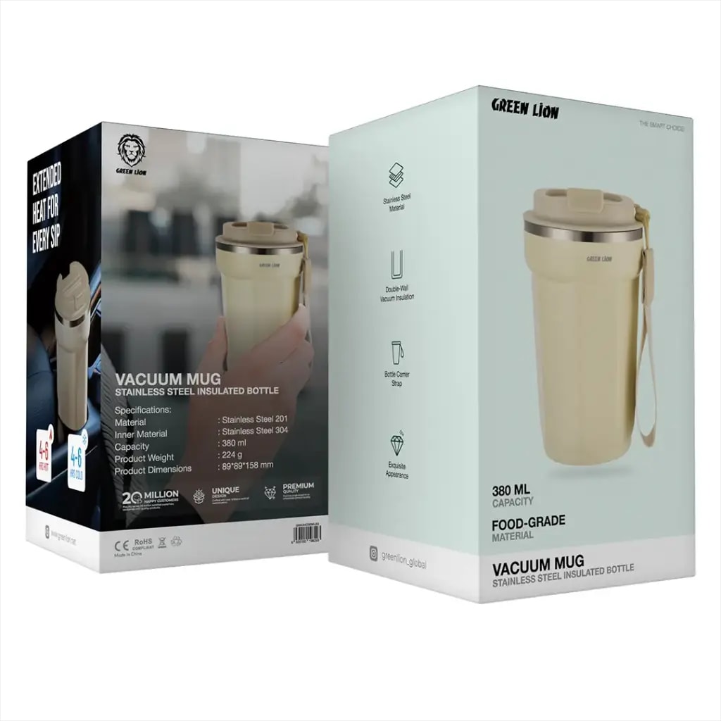 Green Lion Vacuum Mug 380 ml 2
