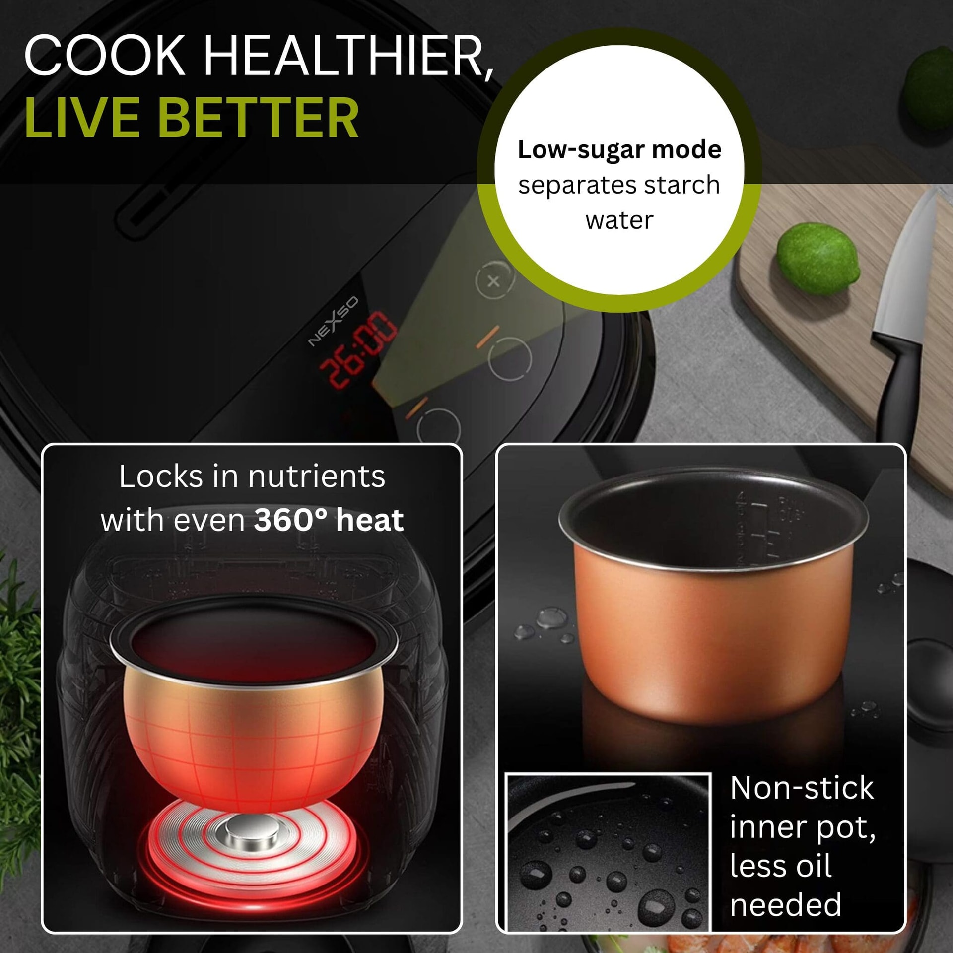 Nexso - Rice Cooker 4