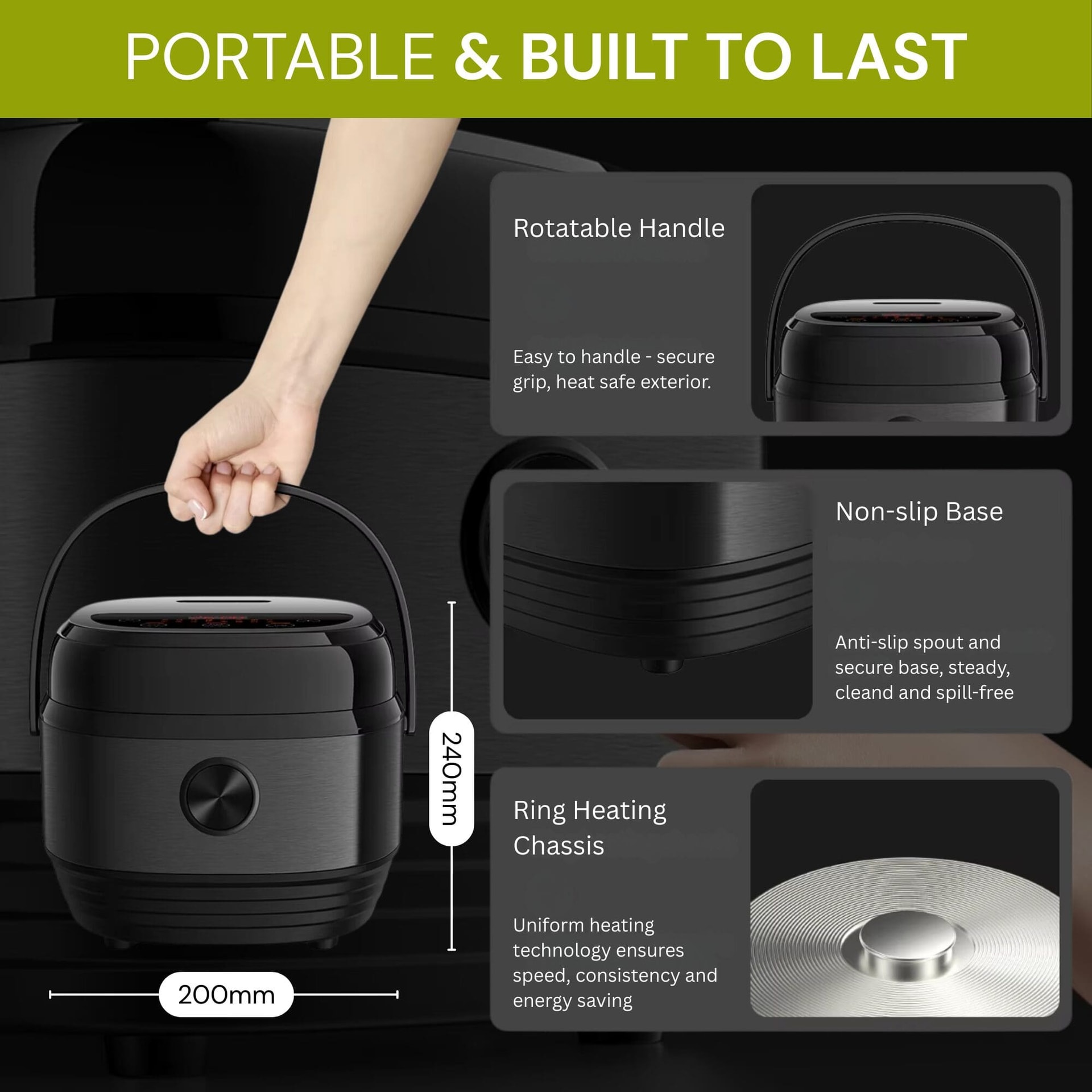 Nexso - Rice Cooker 6