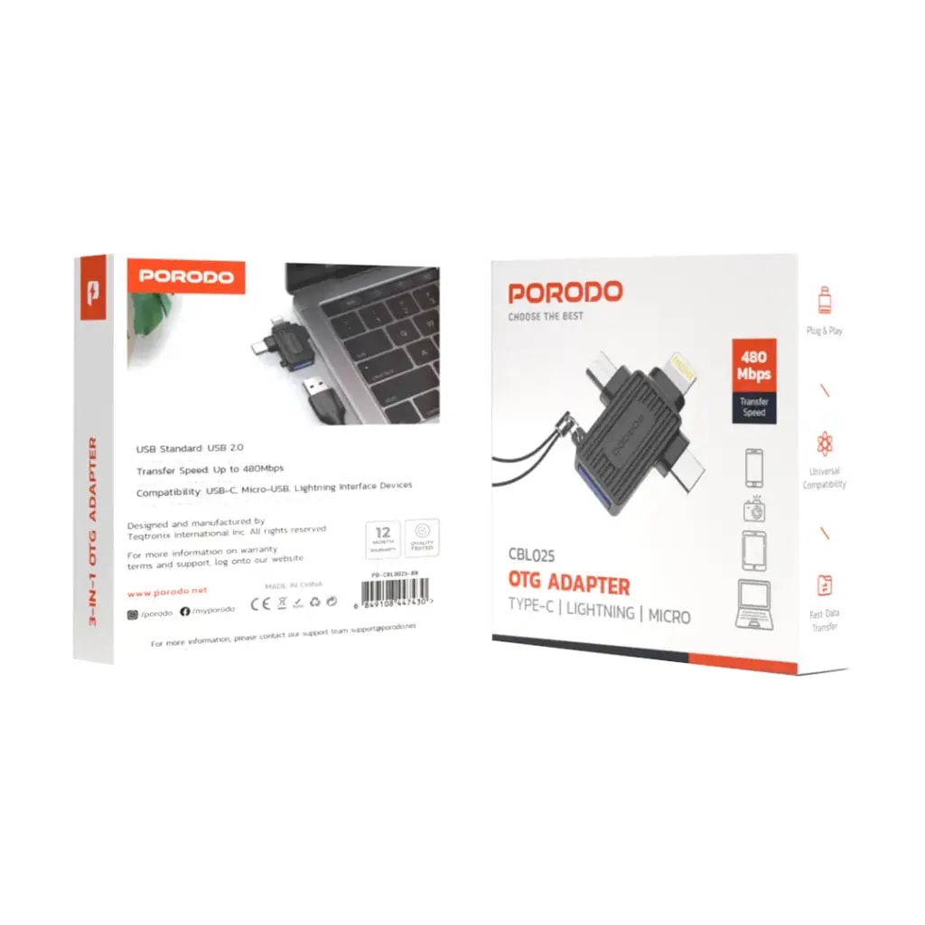 Porodo OTG Adapter 2