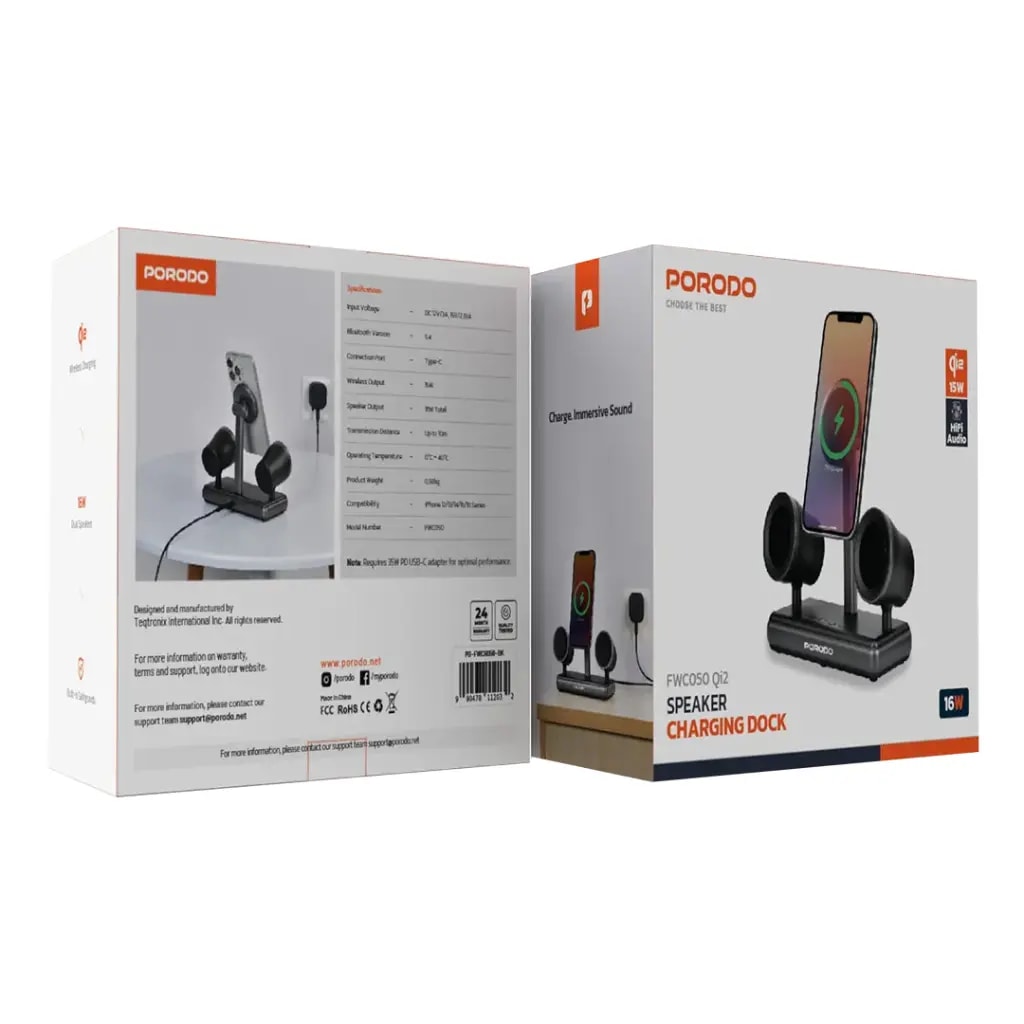 Porodo Speaker Charging Dock 2