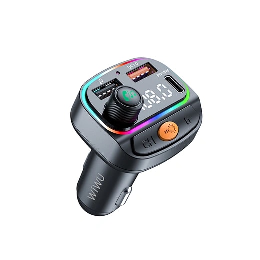 Car Bluetooth FM Transmitter with Dual USB Ports 8