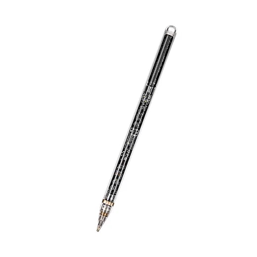 Transparent Barrel Gel Ink Pen 3