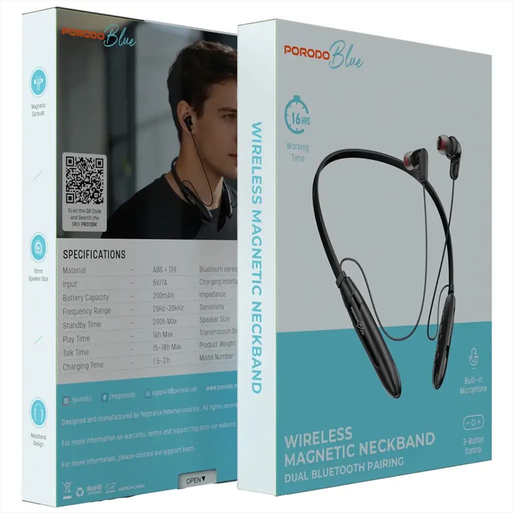 Wireless Neckband Earphones