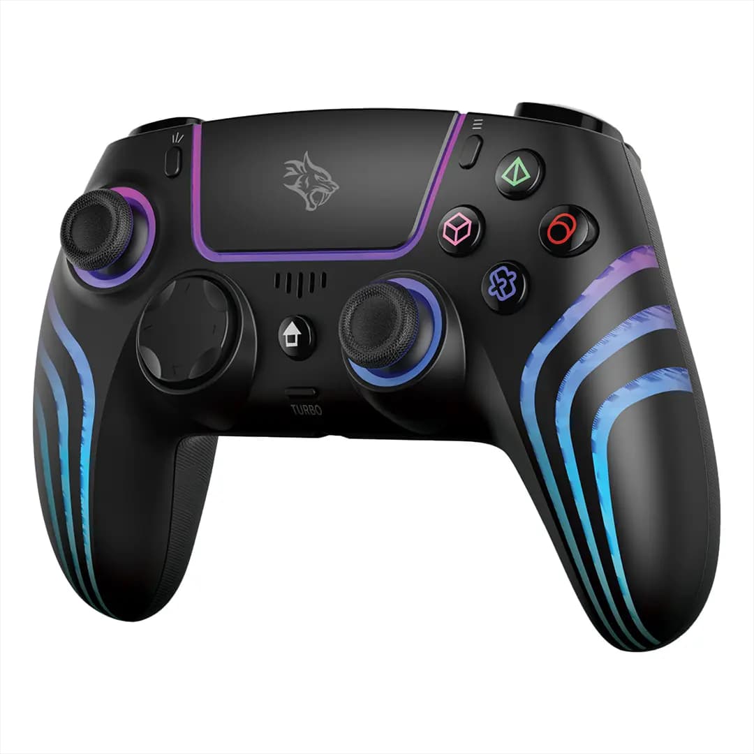 Wireless Gaming Controller with RGB Lighting