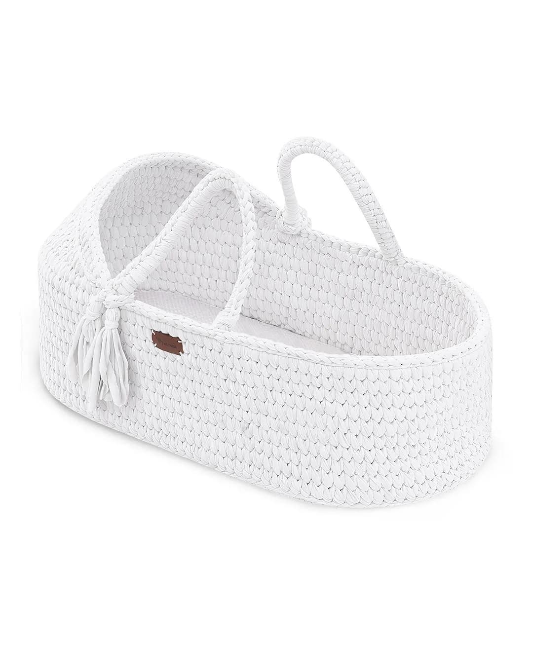 TEKNUM Moses Rope Basket - Grey