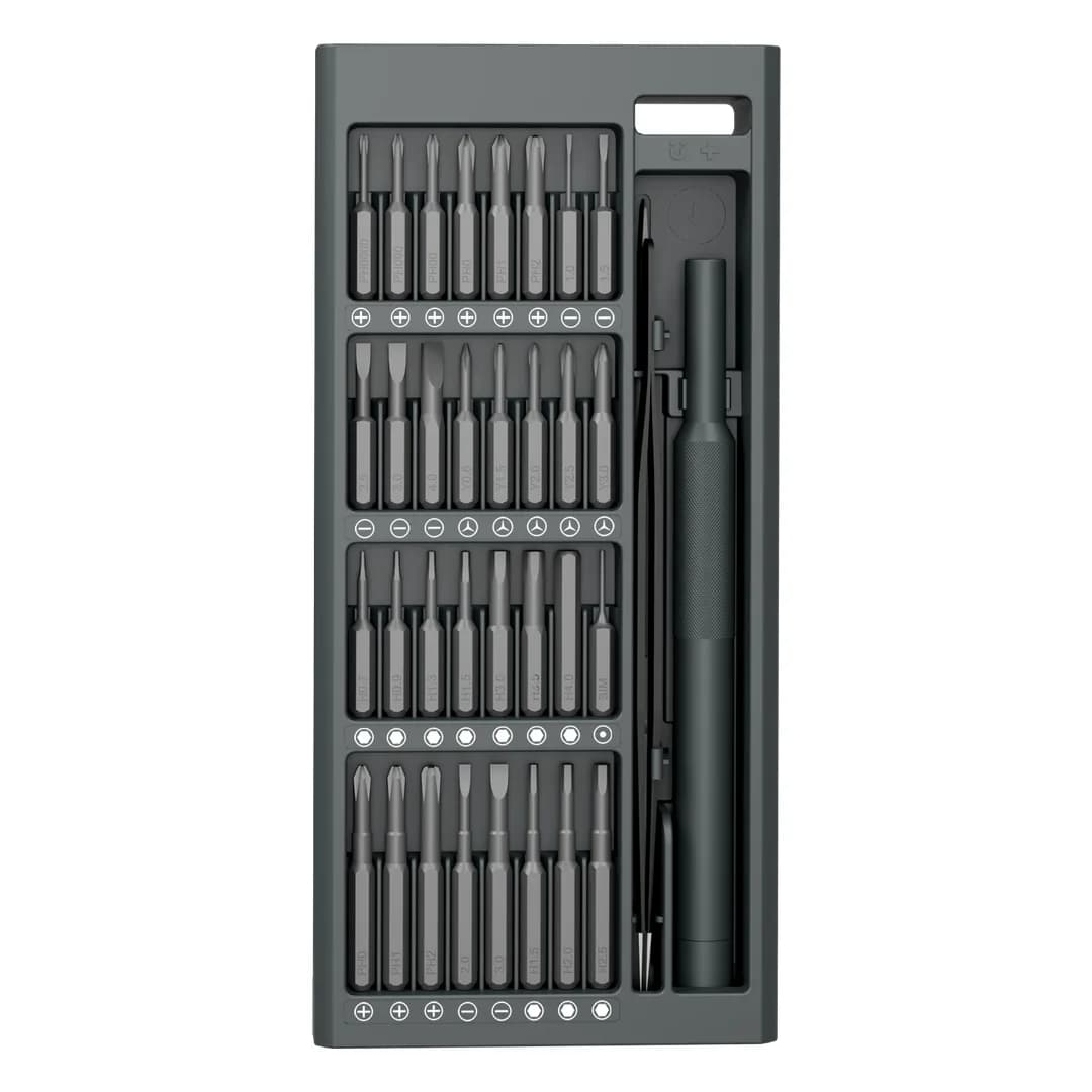 Green Lion GMS-68 68-in-1 Precision Screwdriver Set - Grey