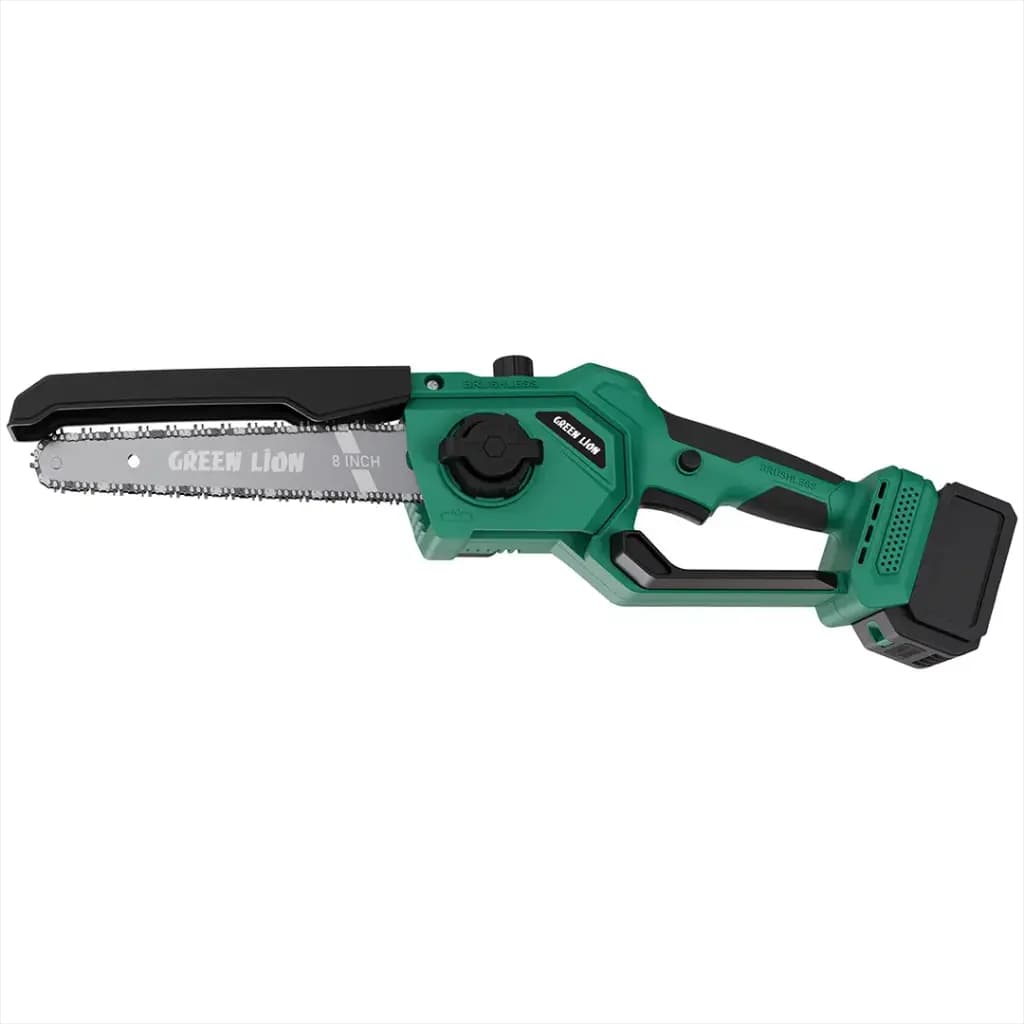 Green Lion GES-8 Brushless Cordless Electric Chainsaw 8"
