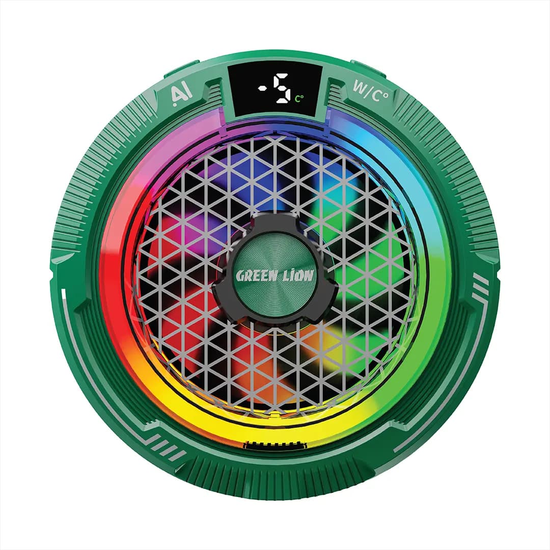 Green Lion Mag Freeze Phone Cooler - Green