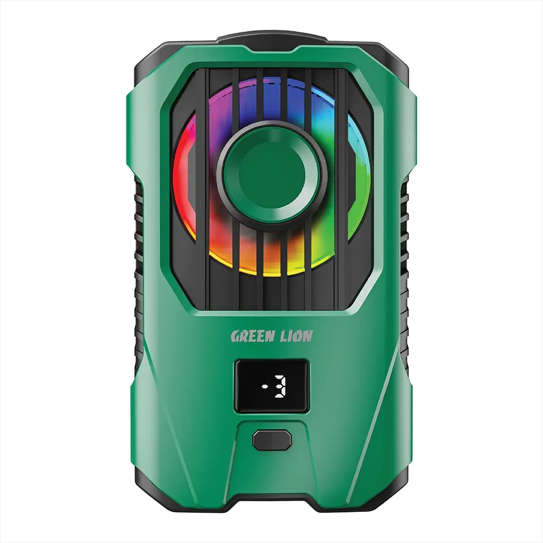 Green Lion Antarctica Clip-On Phone Cooler - Green