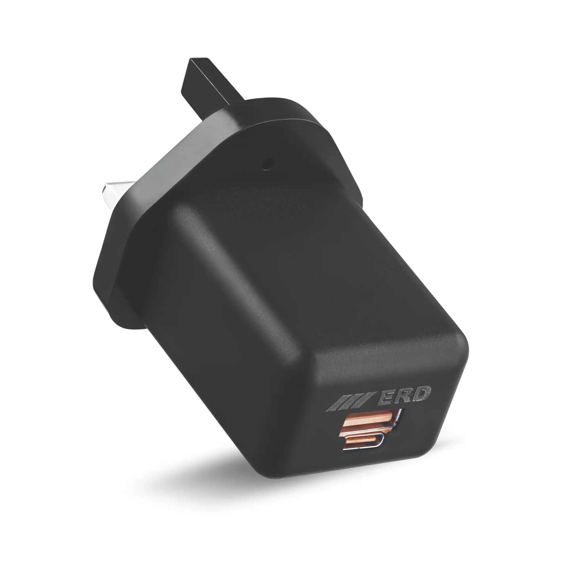 ERD TCU-652 USB A/C Dual Charger 33W Black