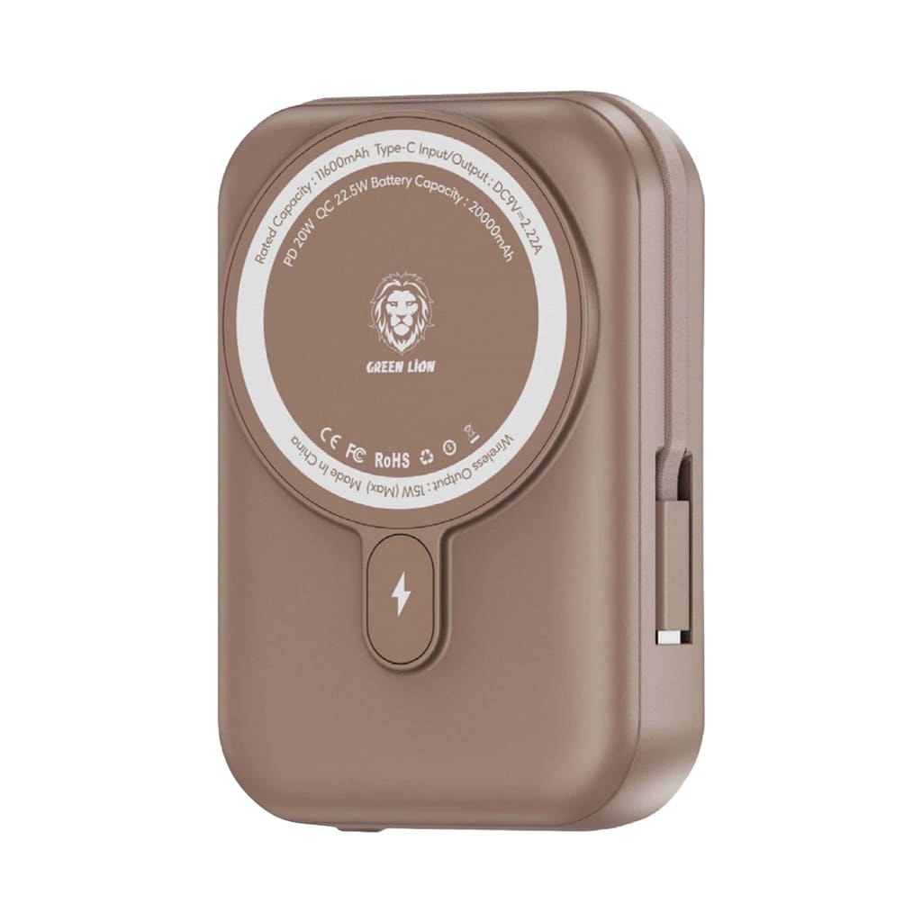 Green Lion 20000mAh Monaco MagSafe Power Bank