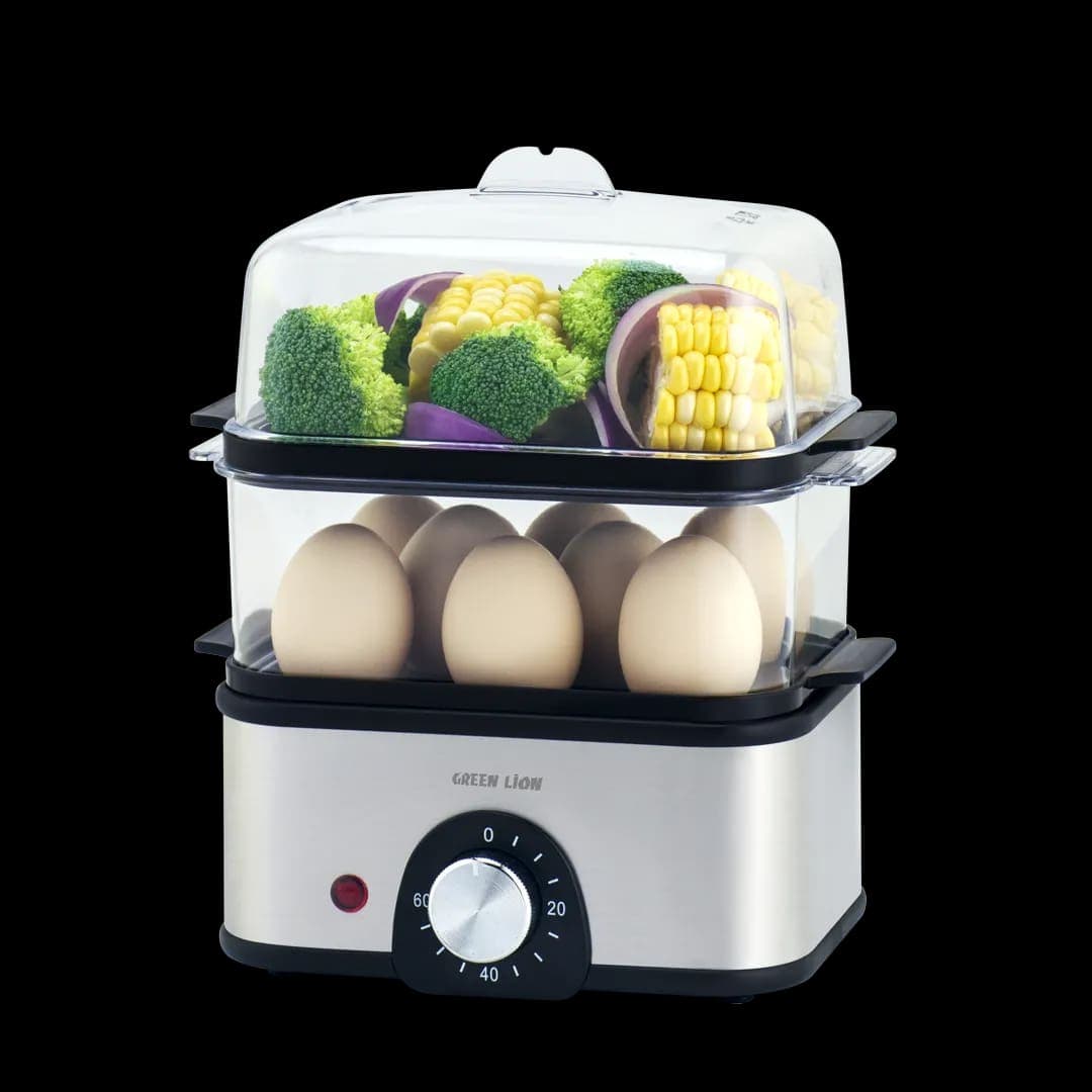 Green Lion 3-Tier Egg Cooker 500W