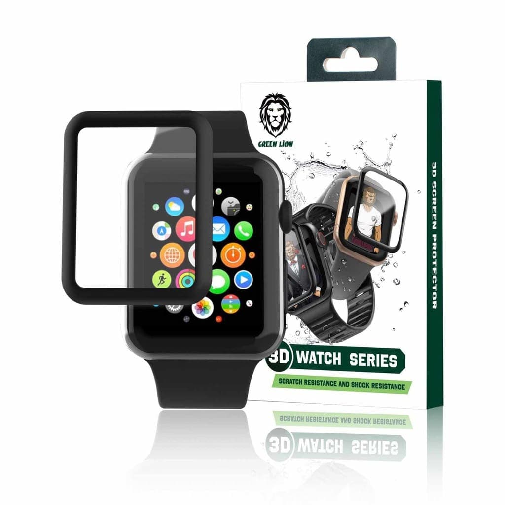 Green Lion 3D HD Glass Screen Protector For Apple Watch