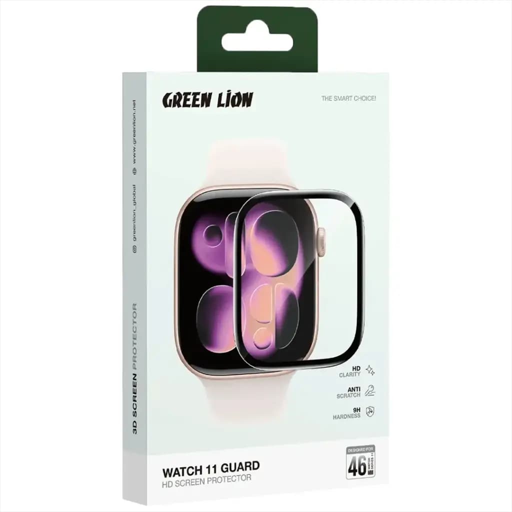 Green Lion 3D Screen Protector Series 11 for Apple Watch