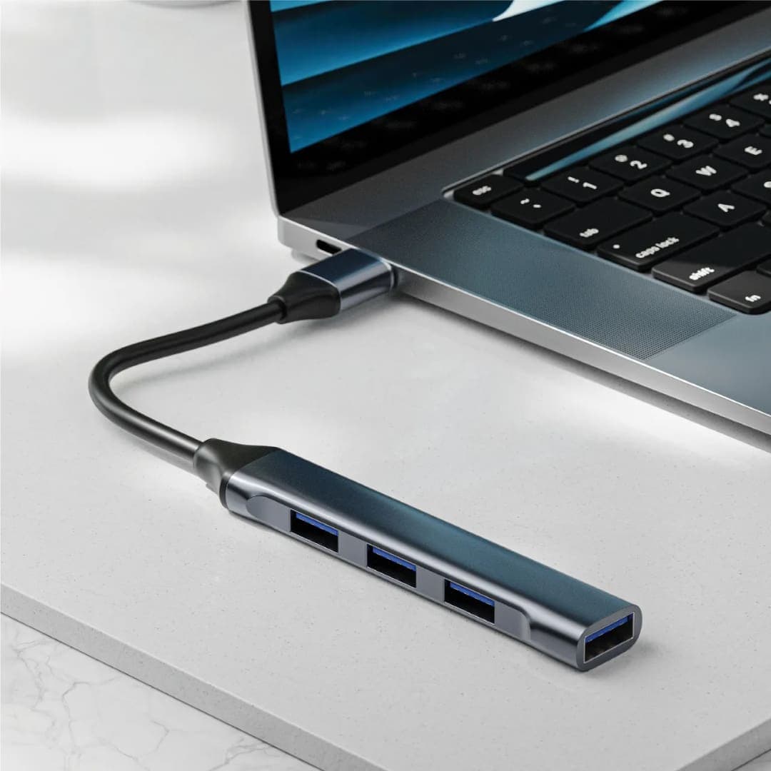 Green Lion 4 IN 1 USB-A Hub - Docking Station Adapter