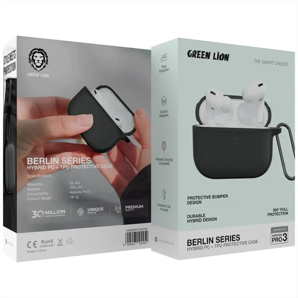 Green Lion Berlin Series PC Case AirPods Pro 3