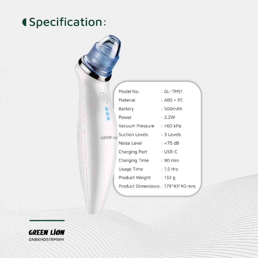 Green Lion Blackhead Remover 5 in 1 Skin Care Solution