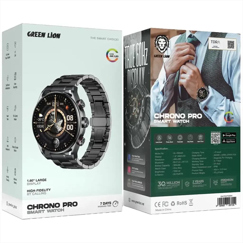 Green Lion Chrono Pro Smart Watch