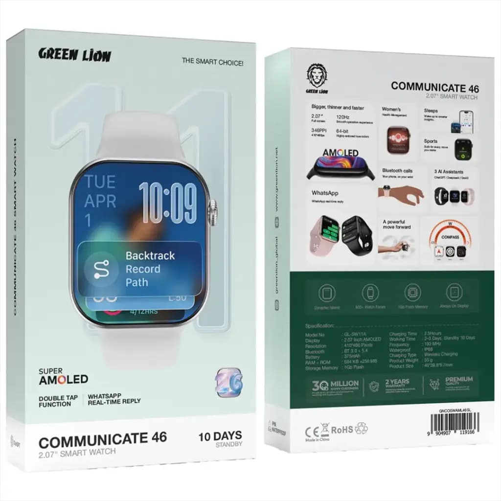 Green Lion Communicate 46 Smart Watch - 46mm