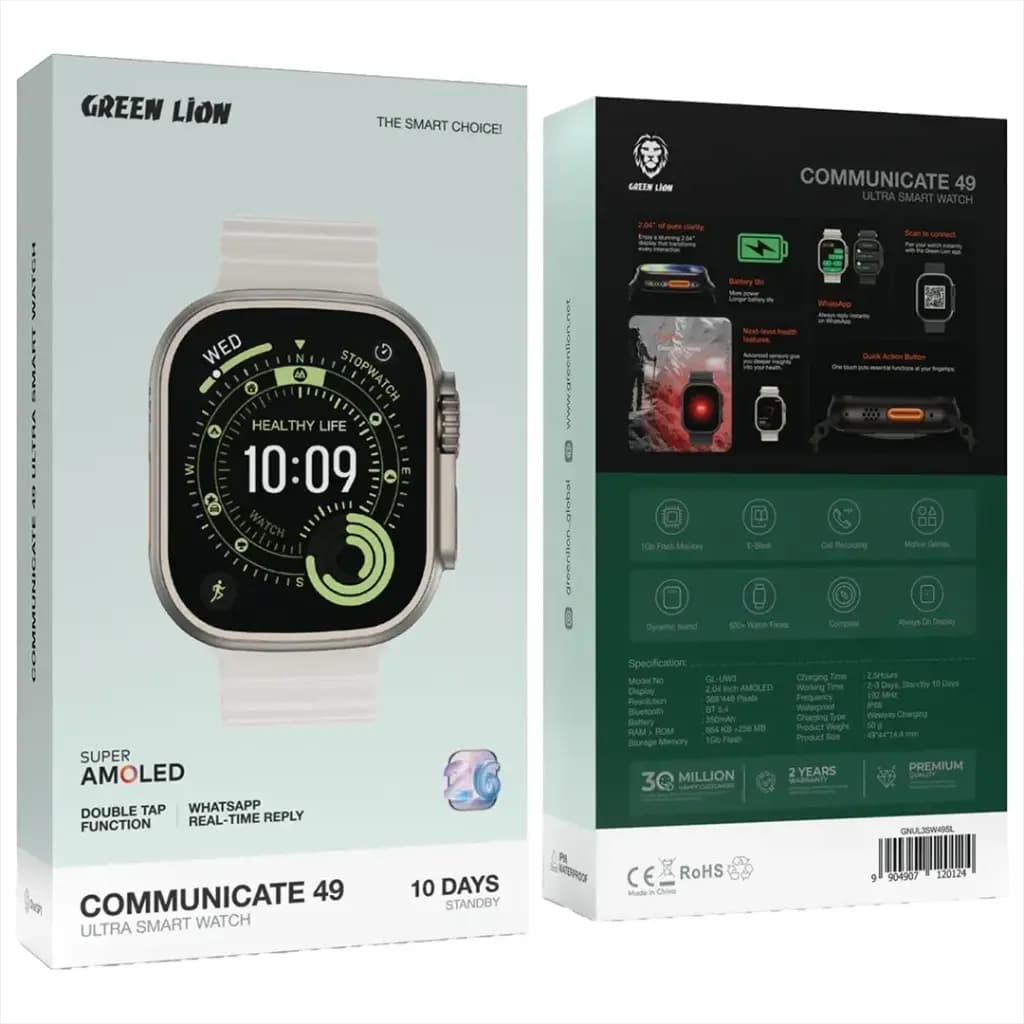 Green Lion Communicate 49 Ultra Smart Watch - 49mm