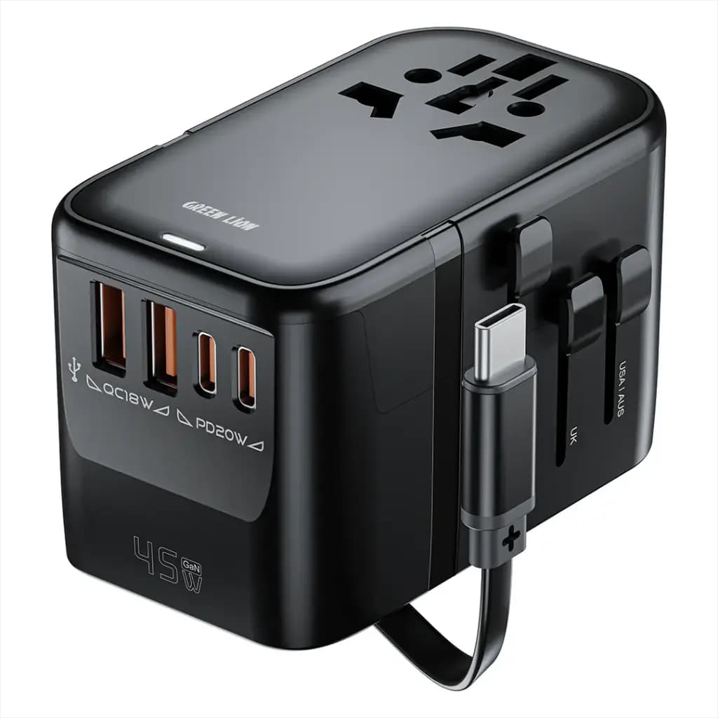 Green Lion COMPANION 45 GaN PD 45W Travel Adapter