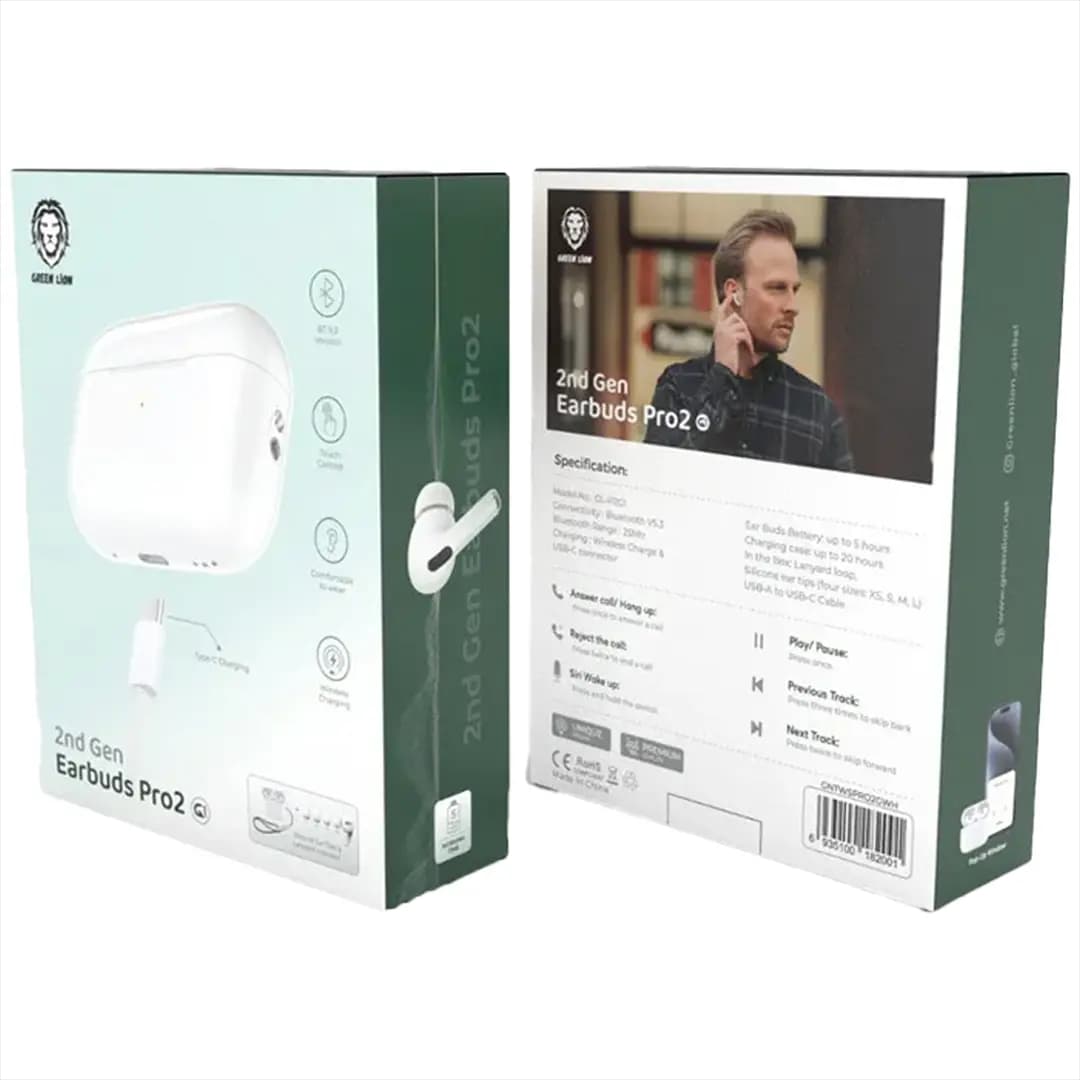 Green Lion Earbuds Pro 2 (2nd Gen)