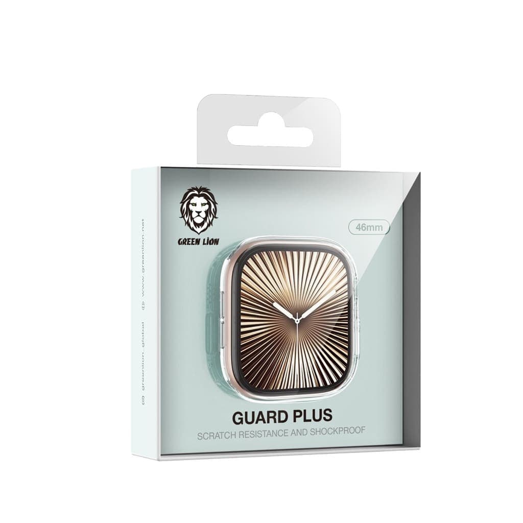 Green Lion Guard Plus PC Case for Apple Watch