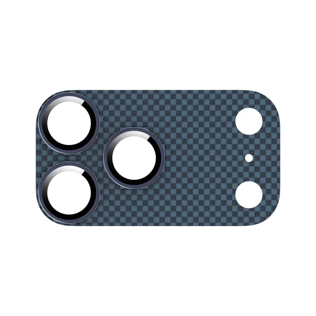 Carbon Fiber Camera Lens Protector for Smartphone