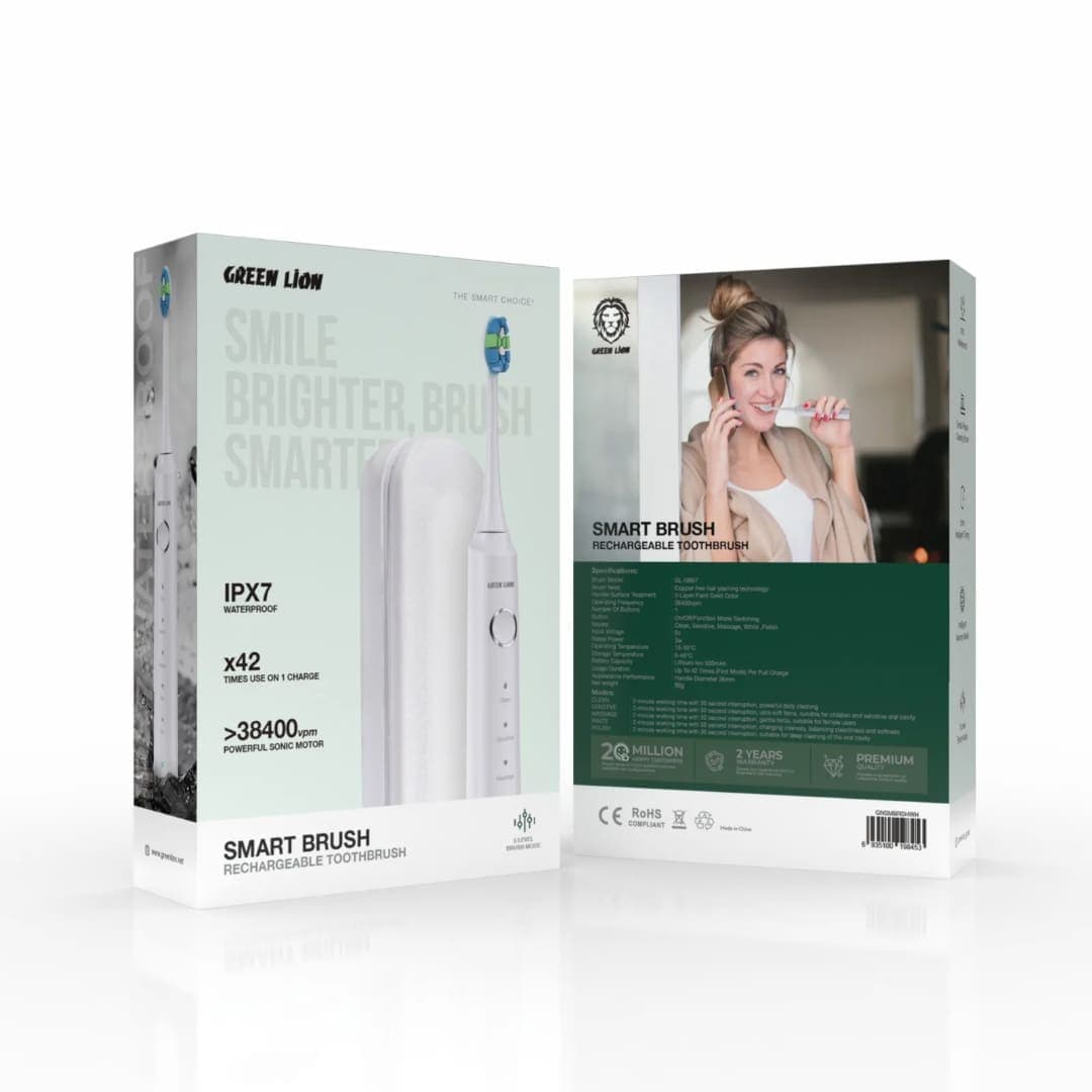 Green Lion Smart Brush Rechargeable Toothbrush